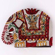 Elephant Quilted Tea Cozy/Embroidered French press cosy/Teapot/cafeti&egrave;re/coffee plunger/kettle/percolator/server... N12