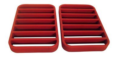 Easy Made Kitchen Silicone Roasting Rack Set, 2 Racks Per Package N2