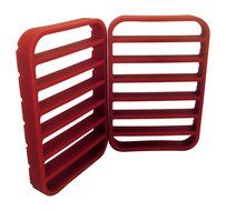 Easy Made Kitchen Silicone Roasting Rack Set, 2 Racks Per Package N3