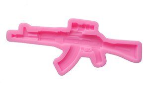 Yunko AK103 Assault Rifle Silicone Fondant Cake Decorating Candy mold