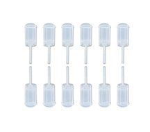 ASIBT Round Shape Clear Push-Up Cake Pop Shooter (Push Pops) Plastic Containers with Lids, Base &amp; Sticks, Pack... N6