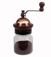 Matte Copper Adjustable Manual Coffee Grinder