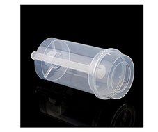 ASIBT Round Shape Clear Push-Up Cake Pop Shooter (Push Pops) Plastic Containers with Lids, Base &amp; Sticks, Pack... N7