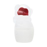 Teamong Tea Infuser Strainer Ball Food Grade Silicone Green Loose Leaf Korean (Red) N6