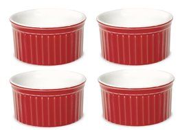 Oxford Porcelain Ramekin- Set of 4 (Yellow) N5