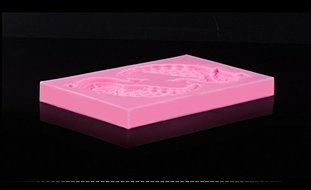 AnnyMart&reg; Silicone Embossing Mold Peacock Fondant Cake Mould Sugar Craft Decorating Molds (Peacock) N3