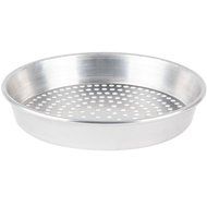 American Metalcraft HA90082SP 8" x 2" Super Perforated Heavy Weight Aluminum Tapered / Nesting Pizza Pan N2