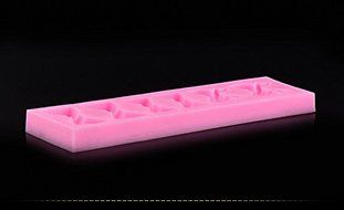 AnnyMart&reg; Silicone Embossing Mold Peacock Fondant Cake Mould Sugar Craft Decorating Molds (Peacock) N5