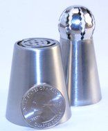 ROSTOV Premium Russian Piping Tips 38PCS/SET Stainless Steel Large Size DIY Icing Syringe Set with 2 Russian Ball... N6