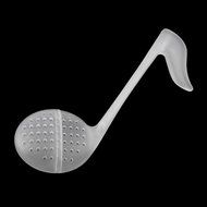 Puraid(TM) 10 pcs Hot Music Note Fashion Convenience Tea Strainer Spoon Teaspoon Infuser Filter New N5