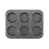 Cake Boss Novelty Nonstick Bakeware Mini Pie Pan, Gray N2