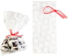 StarPack Premium Cellophane Treat Bags, Party Favor Bags, Christmas Cookie Bags - Set of 20 - Bonus 101 Cooking...
