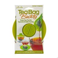 Epoca Silicone Tea Bag Buddy and Cup Cover Lid, 6-Pack, Colors Vary N22