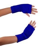 Morecome Fashion Women Girl Knitted Fringe Warm Gloves (Red) N10