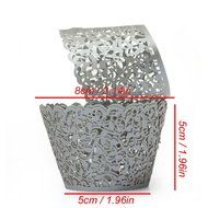 UNIQLED Filigree Artistic Bake Cake Paper Cups Little Vine Lace Laser Cut Liner Cupcake Wrappers Baking Cup Muffin... N14