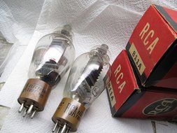 RCA 811a MATCHED PAIR ,USED N3