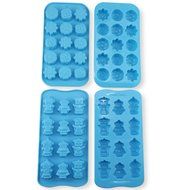 Candy Making Molds, 8 PCS YYP [Heart, Dinosaur, Hat, Robot, Leaf and Flowers Mold] Silicone Candy Molds Set for... N3