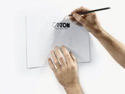 Canton 02922 InWall 880 Speaker (White) N3