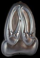 Wilton Ballerina Ballet Slippers Shoes Cake Pan (2105-2065, 2002) Retired N2