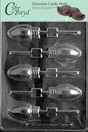 Cybrtrayd C439 Christmas Bulb Lolly Life of the Party Chocolate Candy Mold with Exclusive Cybrtrayd Copyrighted...