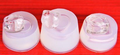 LOT Clear silicone rings Molds!! 10 molds!!!. Size 6-2pc, 7-2pc, 7.75-1pc, 8-4pc, 9-1pc. (O-01) N2