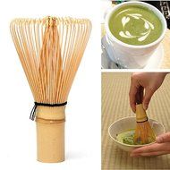 UEETEK 100 Bristles Pondate Chasen Bamboo Matcha Tea Whisk for Preparing Matcha