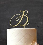 "50 Fabulous" Custom Wedding Anniversary, Birthday Cake Topper Personalized Rustic Woodn Cake Topper 7"-8" Inches... N27