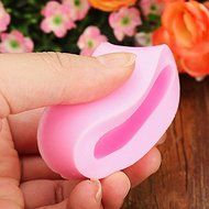 Bluelover 3D Baby Head Silicone Mold Girl Face Fondant Cake Mold N7
