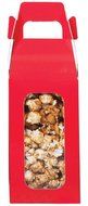 1 lb White Gable Box w/Window - Case of 100 N4