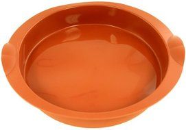 World Cuisine Non-Stick Silicone Mold, Quiche/Tart, Plain N3
