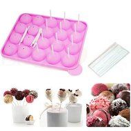 Silicone Cake Pop Set Baking Ice Tray Mold Party Cookware Pan Maker Non Stick N4