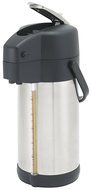Winco APSG-30 3 L Sight Glass Lever Top Stainless Steel Lined Airpot