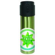 Casaware Trio Tea Infuser - Filter - Travel Tumbler with 2-way Leaf Compartment 16 Ounce (Copper) N5