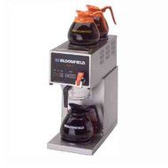 Bloomfield 1012D3F E.B.C Coffee Brewer, Automatic, Three Warmer, In-Line, 21" Depth, 8 5/8" Width, 18 7/8" Height