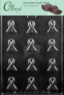 Cybrtrayd M210 Bite Size Awareness Ribbon Chocolate Candy Mold with Exclusive Cybrtrayd Copyrighted Chocolate...