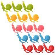 COSMOS Pack of 15 Snail Shape Silicone Tea Bag Holder Clip for Cup Mug N3