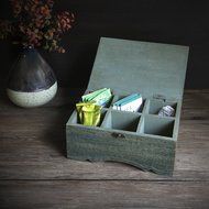 Exclusive Wooden Keepsake Storage Boxes Accessories Collectible Craft Supplies Tools Teabags Holder Box Organizer N3