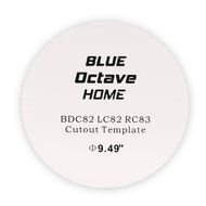 Blue Octave Home BDC82 Round In-Ceiling Speakers (White) N7
