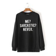 Pullover Tops,Morecome Women Ladies Letter Print Long Sleeve Sweatshirt Loose Blouse N25