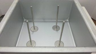 MiaBakery 4 Inch Cake Heating Core-Heating Core for Baking-Evenly Baked Cakes-Won&#039;t Rust-Set of 4 N2