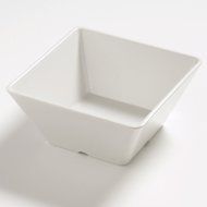 Carlisle 5555037 Balsam Melamine Displayware Square Bowl, 26 oz., Bavarian Cream (Case of 6)