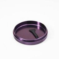 Sharp Stone Official Authentic Large 4 Piece Grinder Hard Top 2.5 Inches Purple + Free Performance Technology... N4