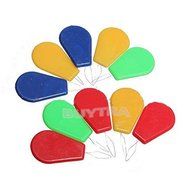 happu-store Enjoy price 10Pcs Bow Wire Stitch Insert Plastic Craft Tool Sewing Machines Needle Threader N3