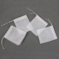 Hot Sale A-level Delicate Craft 100 Pcs Empty Disposable String Drawstring Seal Filter Paper Tea Bags N5
