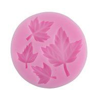 Leaves Pattern Silicone Sugar Jelly Baking Candy Fondant Craft Mold DIY Cake Decorating Mould N9