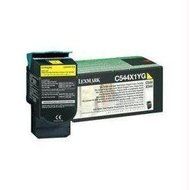 Lexmark - Extra High Yield - Yellow - Original - Toner Cartridge Lccp, Lrp - For C544dn, 544Dtn, 544Dw, 544N,...
