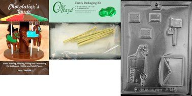 Cybrtrayd J102 Mail Kit Jobs Chocolate Candy Mold