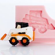 Small Skid Steer Silicone Mold Food Safe Fondant, Resin, Polymer Clay Mold. Flexible easy to use. Jewelry, Craft... N2