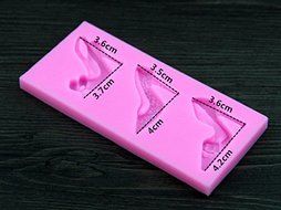 Anyana Silicone High-heeled Shoes Fondant Mold Cake Decorating Pastry Gum Pastry Tool N3