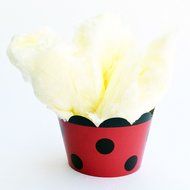 Red and Black Plaid Cupcake Wrappers, Christmas, Ladybug Theme Polka Dot, Confetti Couture Party Supplies, 36... N8